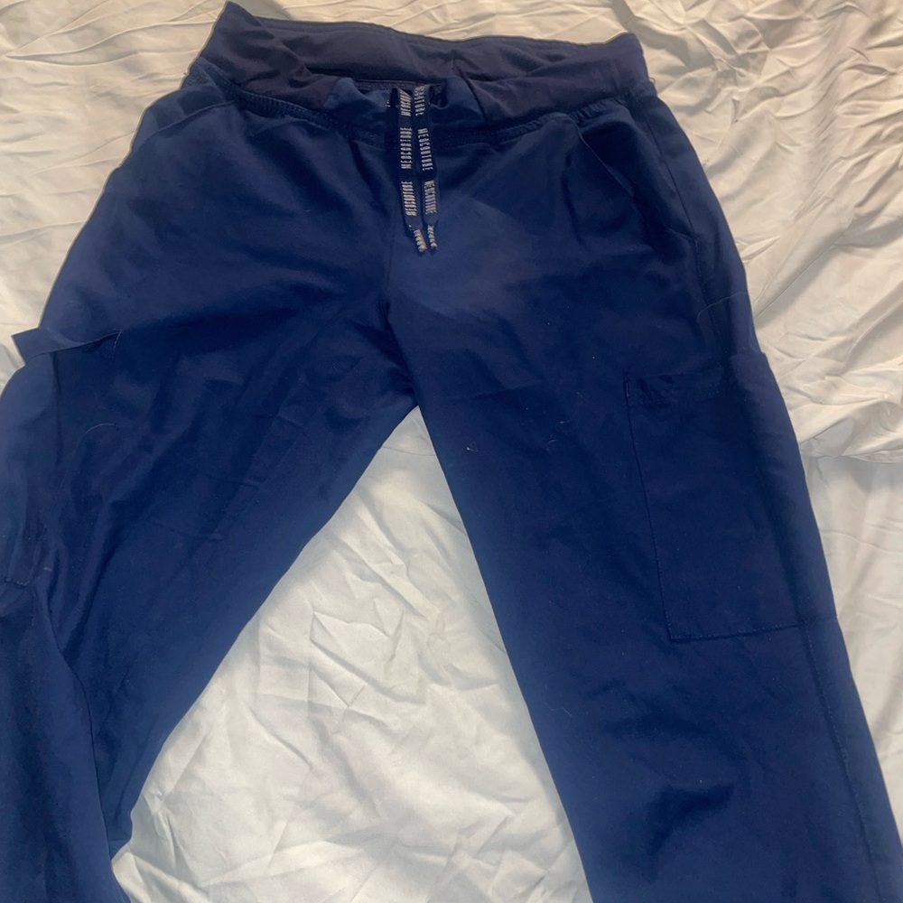 Navy blue scrub set
